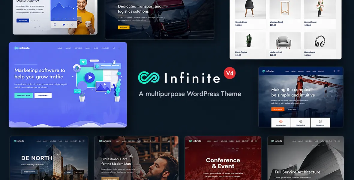 Infinite Multipurpose WordPress Theme