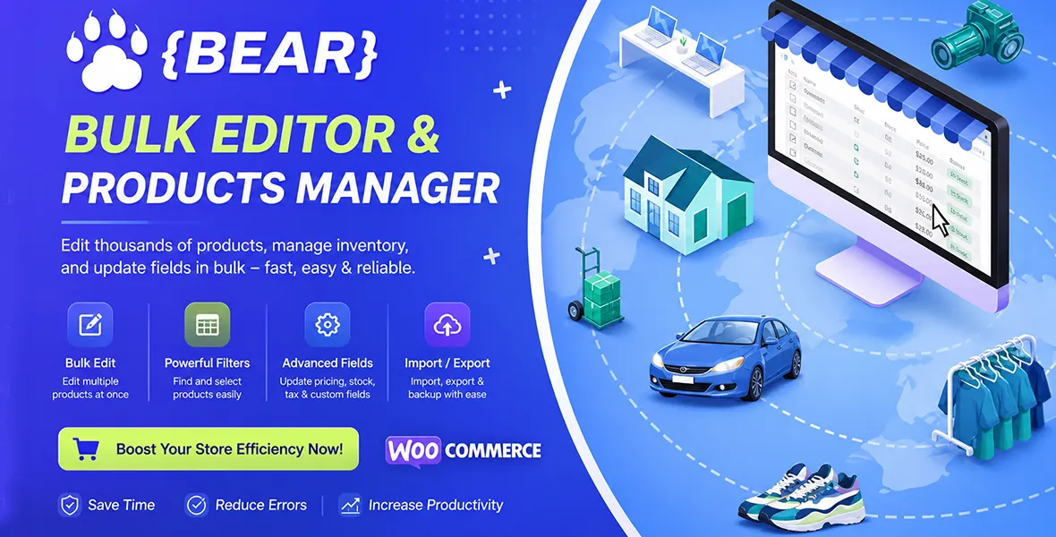 BEAR WooCommerce Bulk Editor Professional