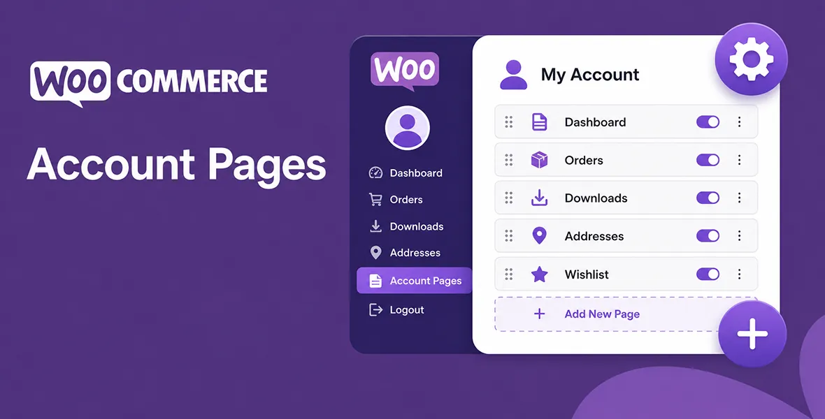 Custom My Account Pages for WooCommerce