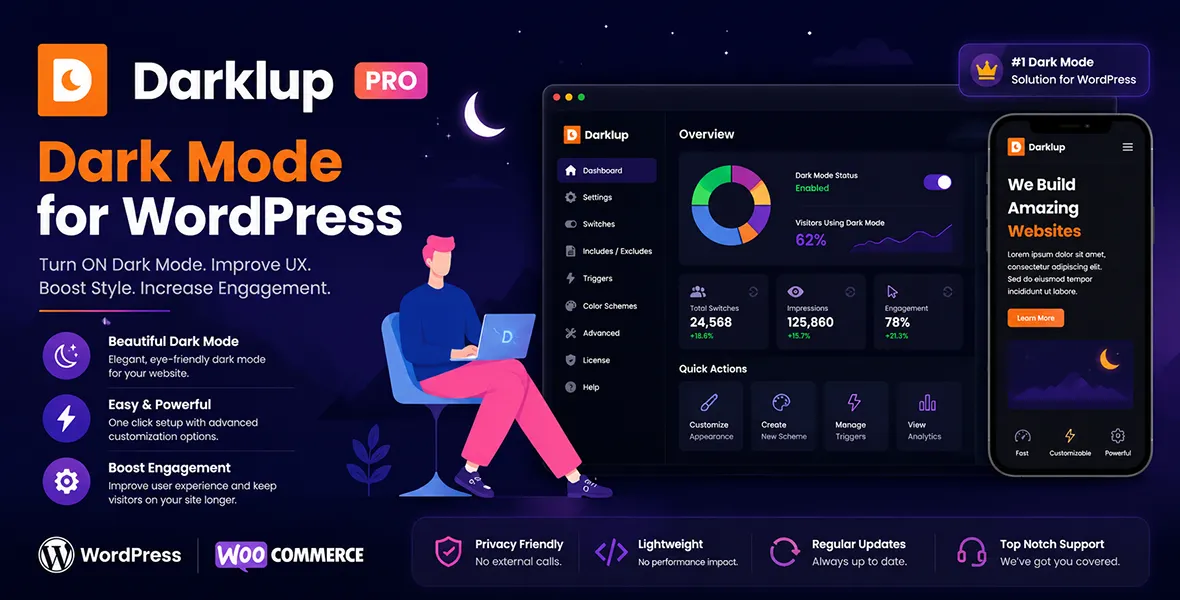 Darklup Pro – WP Dark Mode