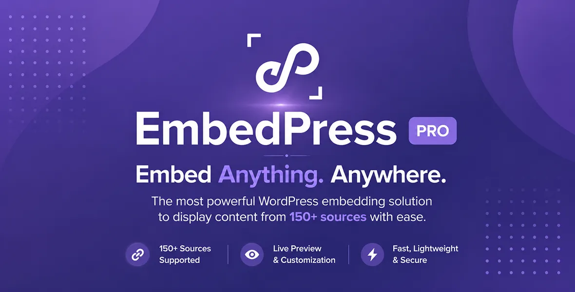 EmbedPress Pro Create Interactive Content