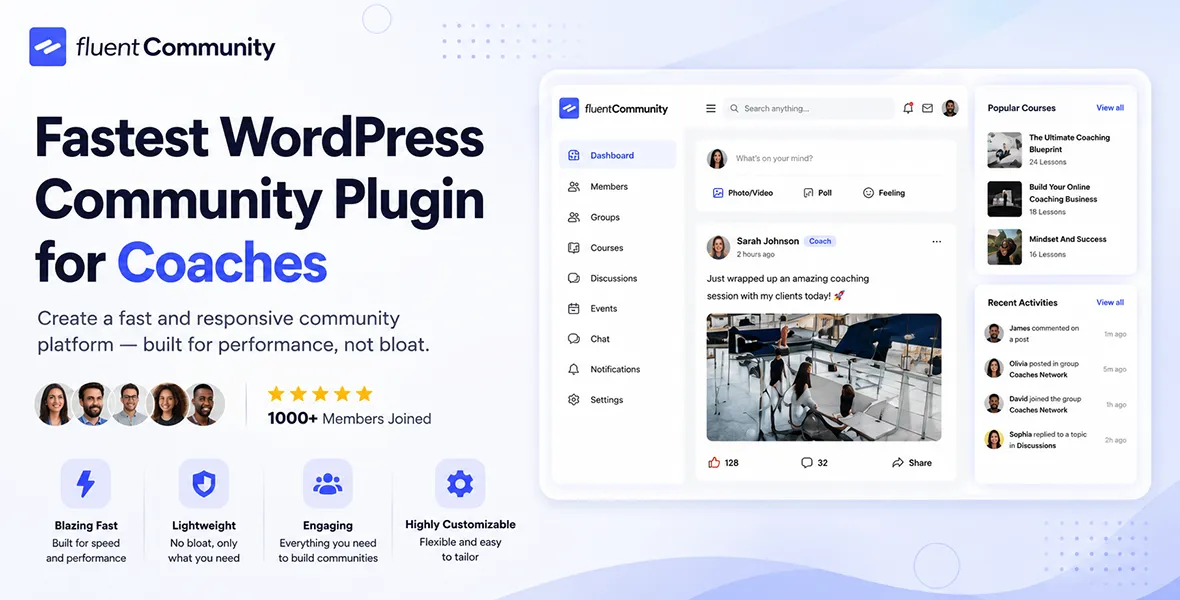 FluentCommunity Pro