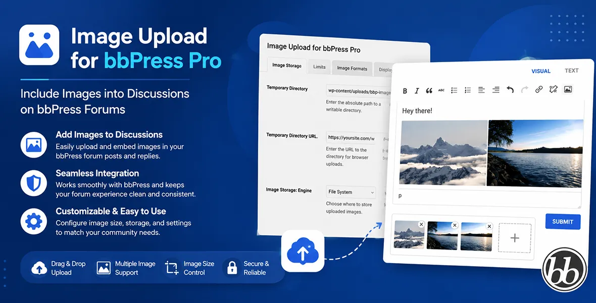 Image Upload for bbPress Pro