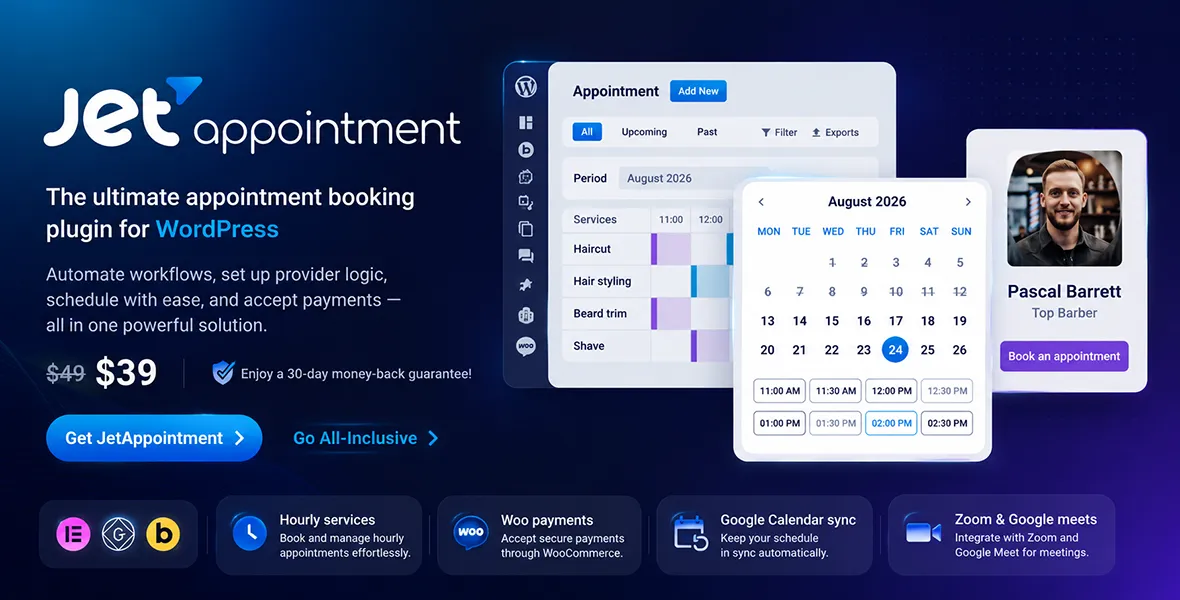 Jet Appointments Booking (Copy)