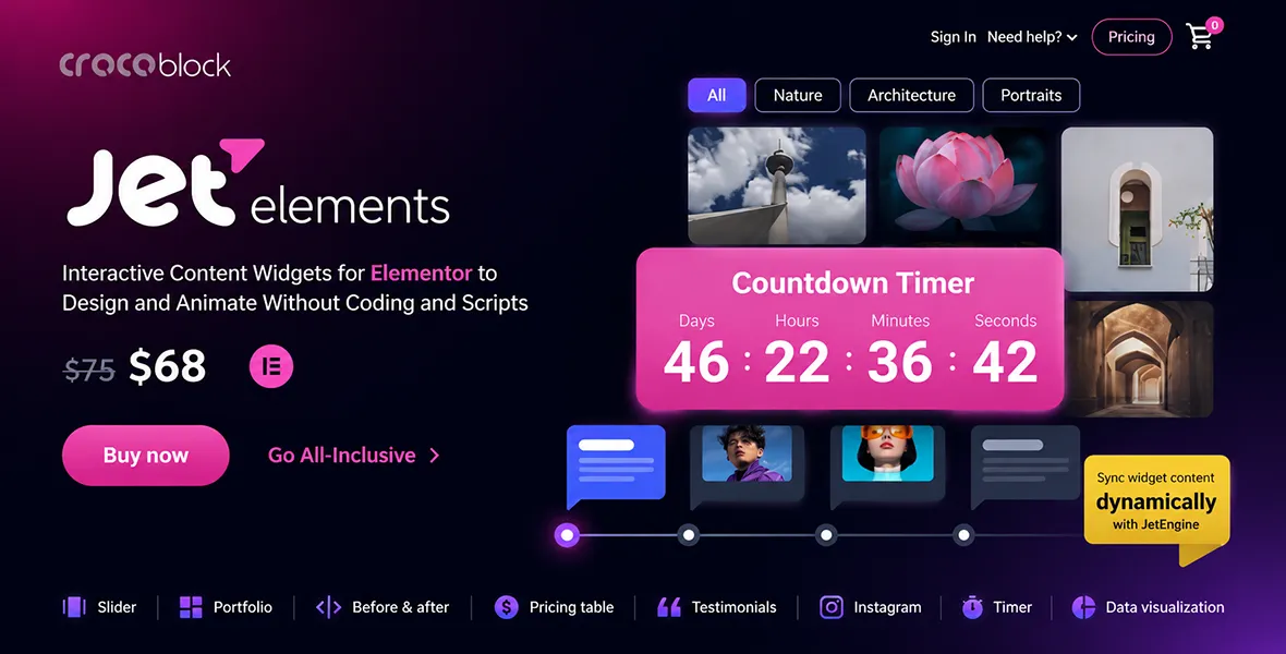 JetElements Widgets Addon for Elementor