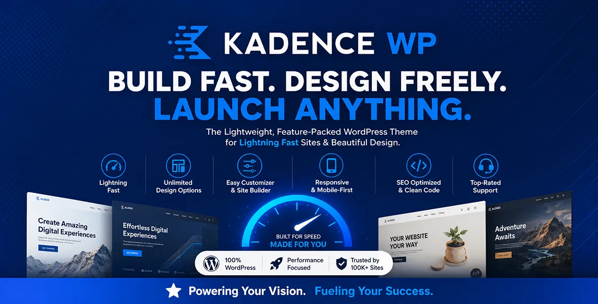 Kadence Shop Kit