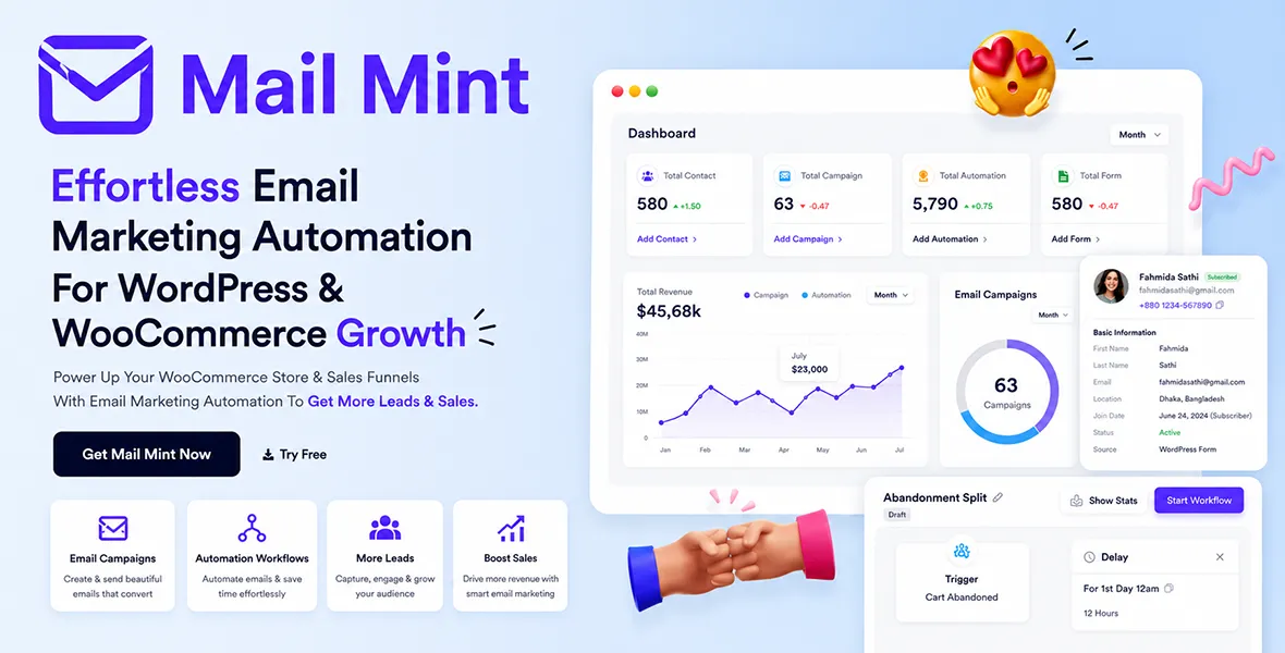 WPFunnels Mail Mint Pro