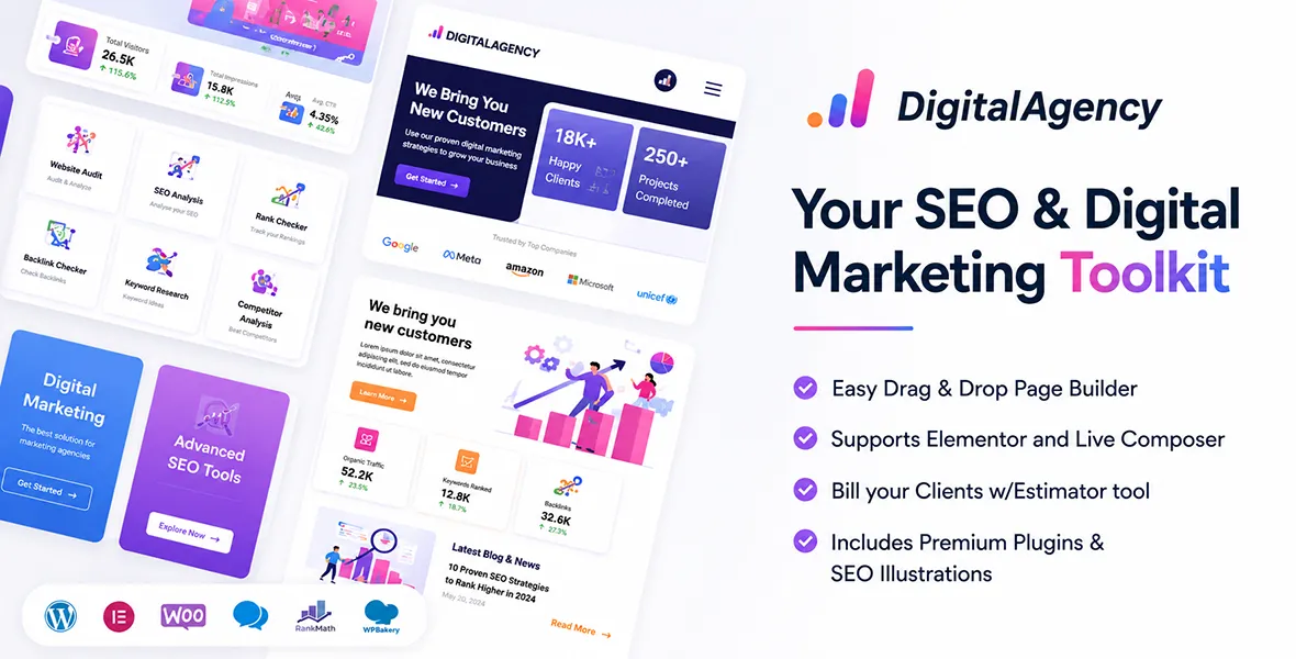 SEOWP | Digital Marketing Agency Theme