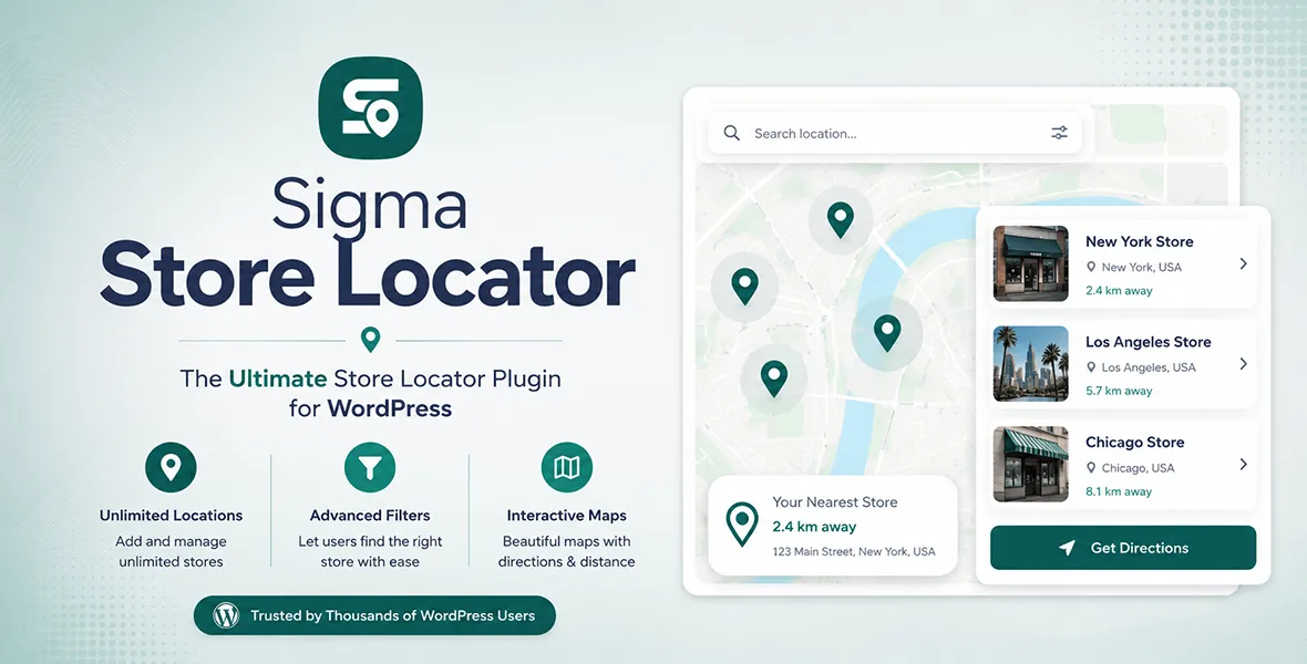 Sigma Store Locator
