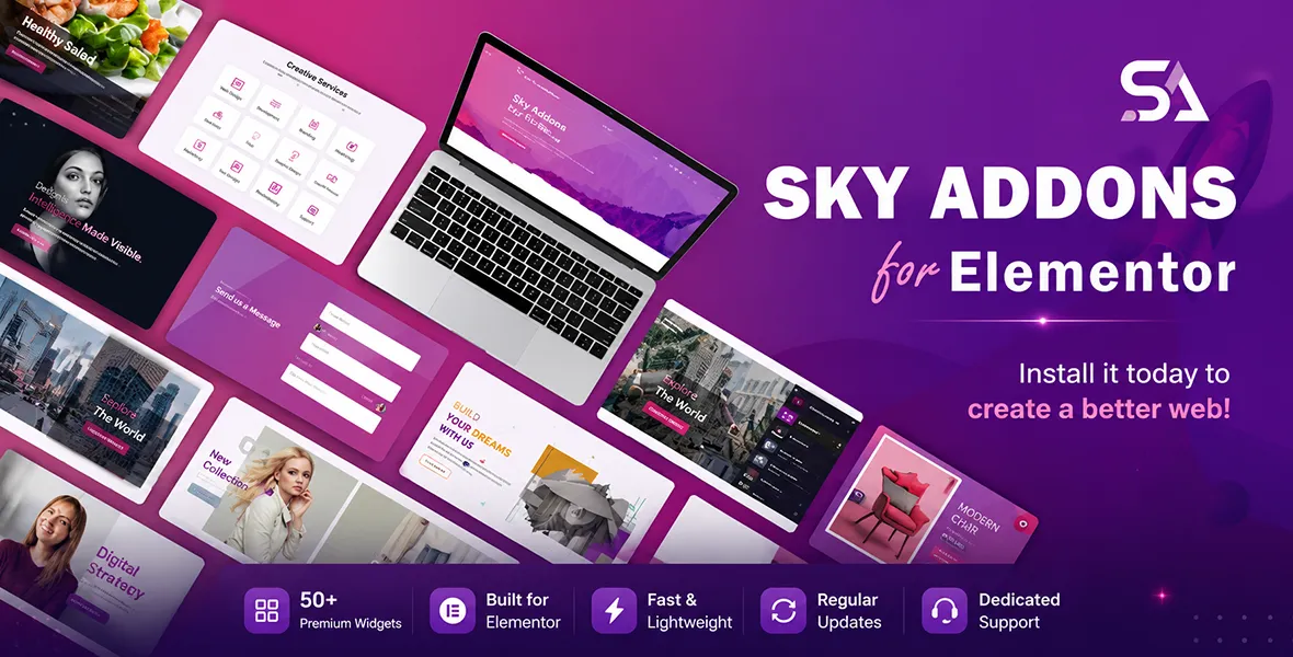 Sky Addons – for Elementor Page Builder
