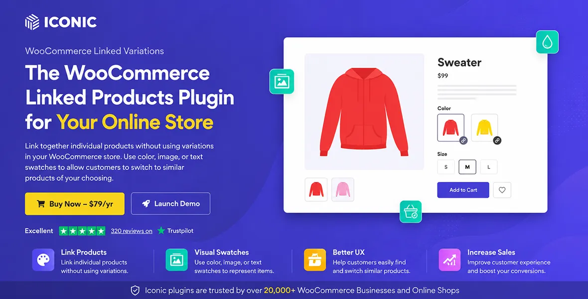WooCommerce Linked Variations by Iconic