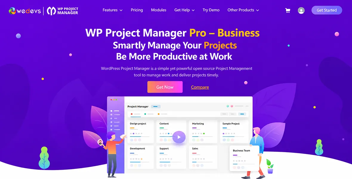 WP Project Manager Pro Business