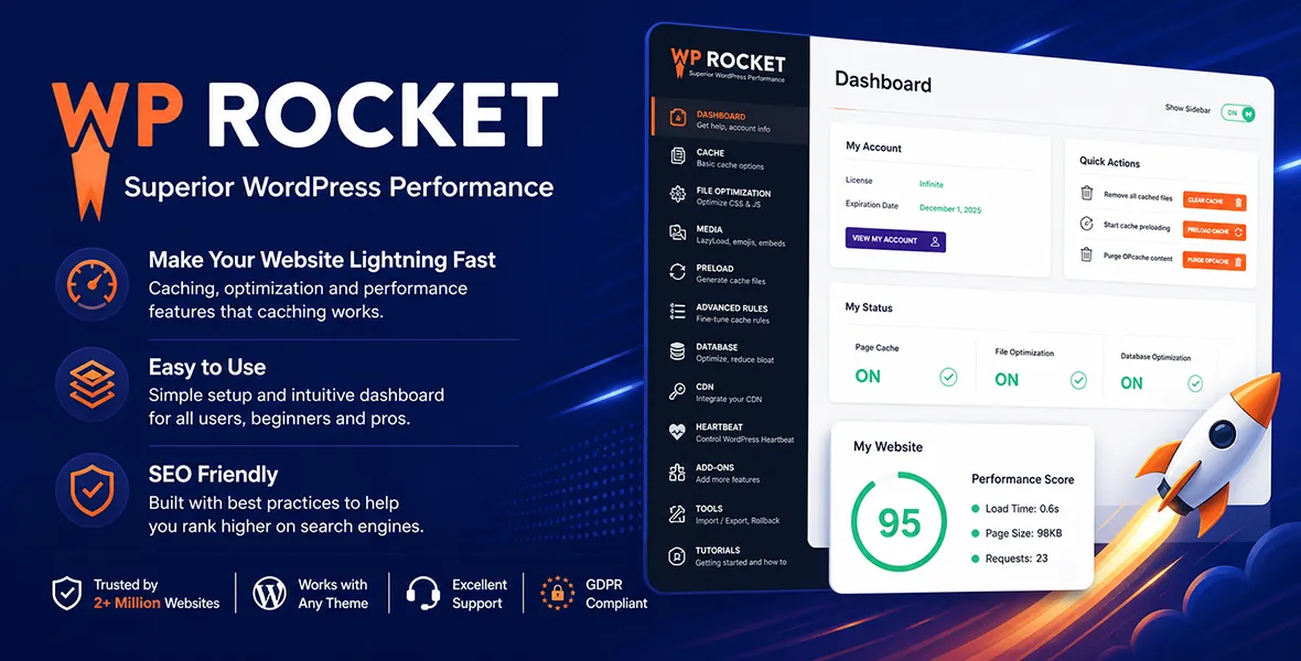 WP Rocket - WordPress Speed Plugin