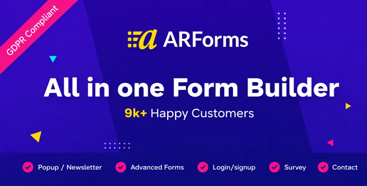 ARForms WordPress Form Builder Plugin