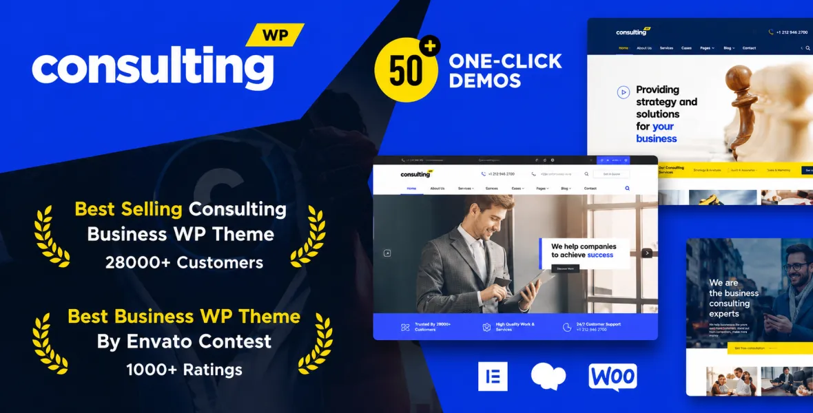 Consulting Business, Finance Theme