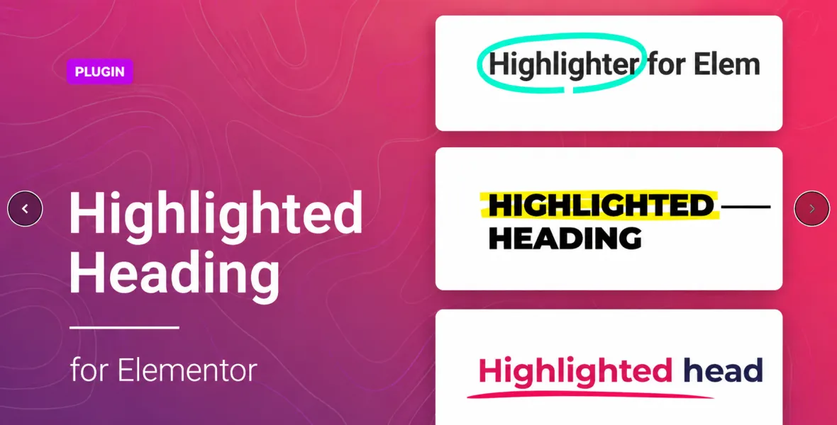 Customizable headings for Elementor – Headinger