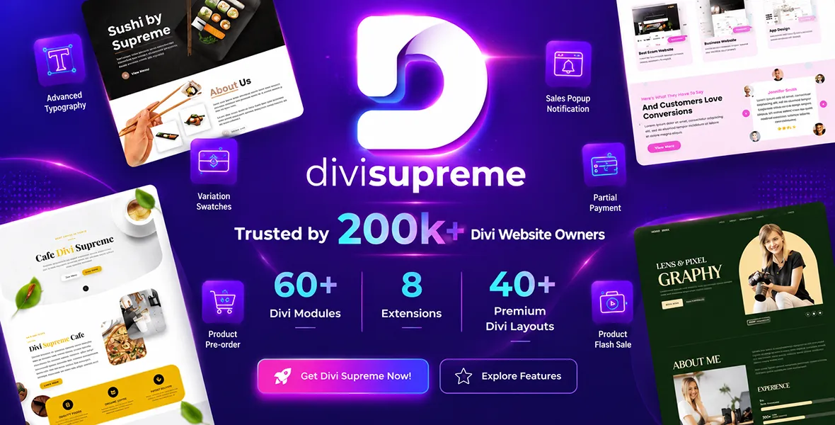 Divi Supreme Pro