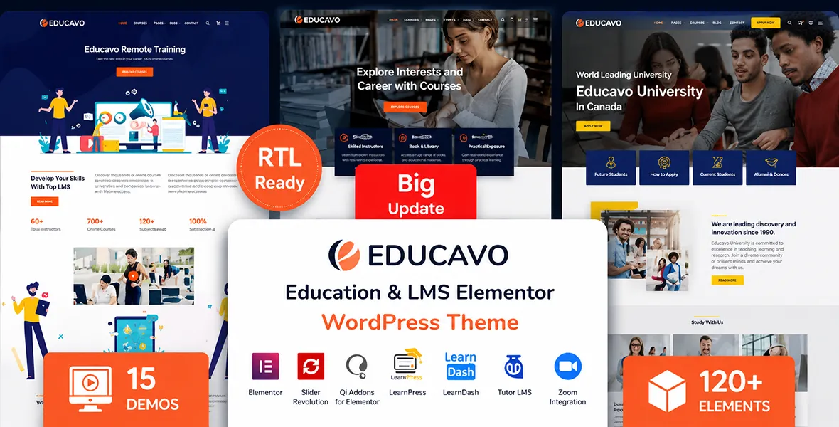 Educavo – Online Courses & Education WP Theme