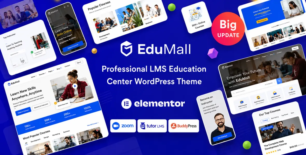 EduMall LMS Education Theme