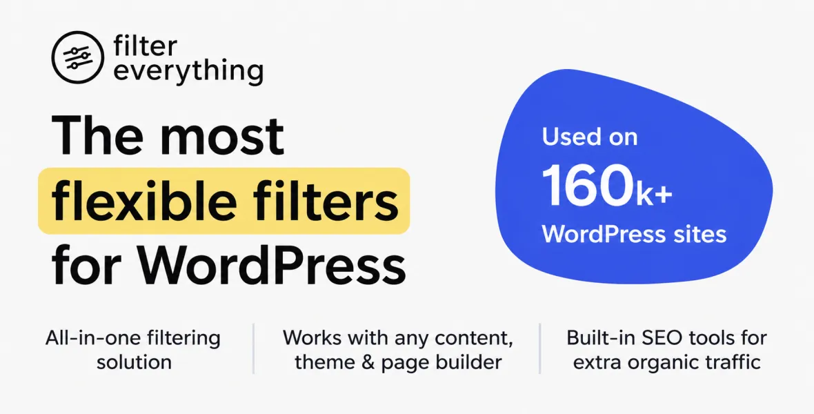 Filter Everything Product Filter