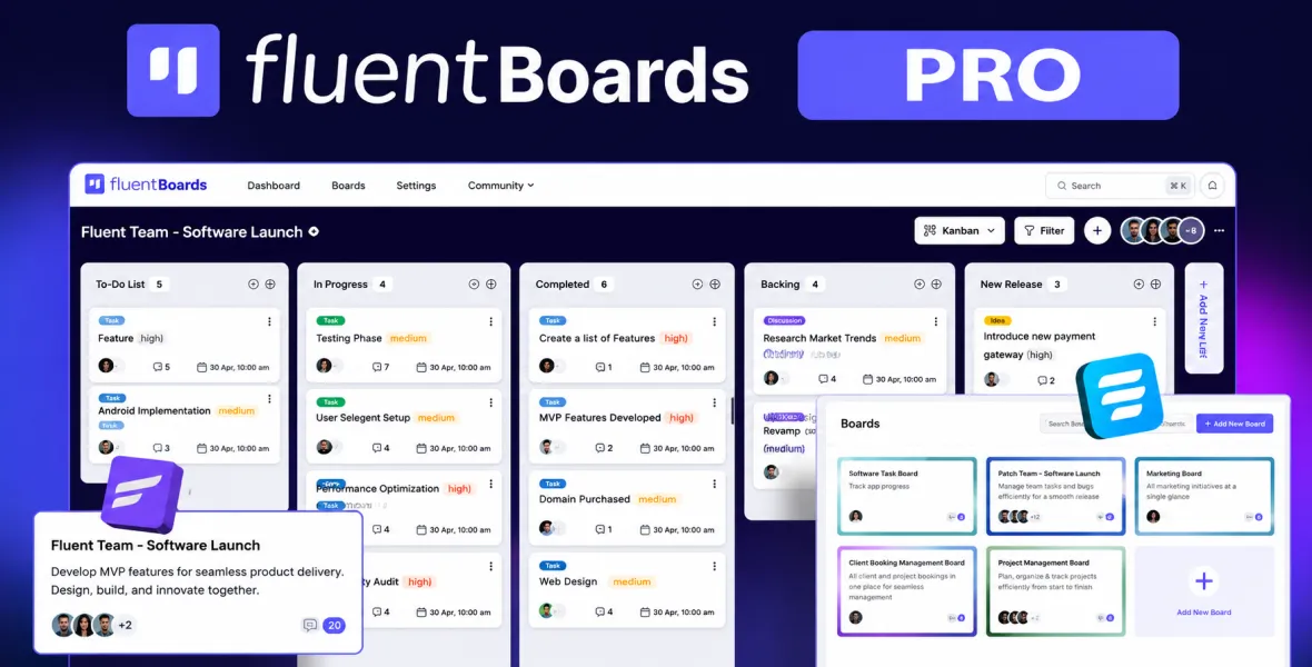 Fluent Boards Pro