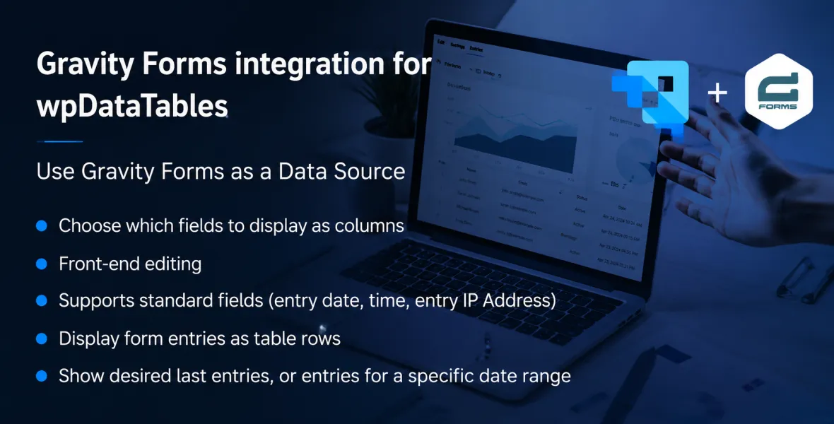 Gravity Forms integration for wpDataTables