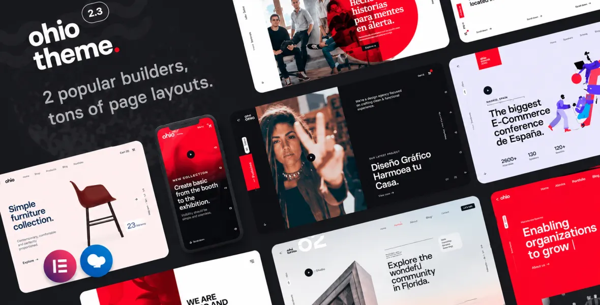 Ohio – Creative Portfolio & Agency Theme