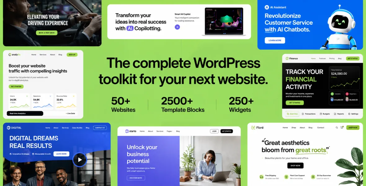 Outgrid Multi Purpose Elementor Theme