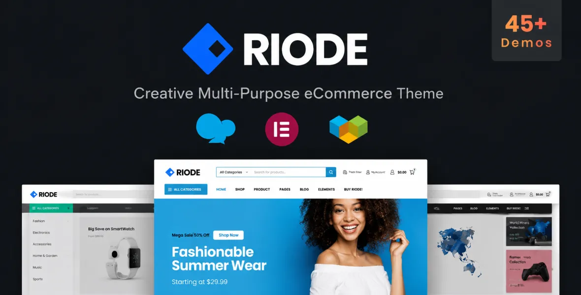 Riode Multi Purpose WooCommerce Theme