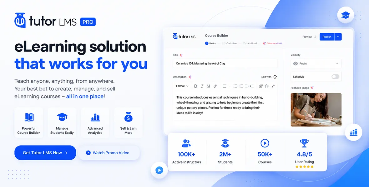 Tutor LMS Pro & Certificate Builder
