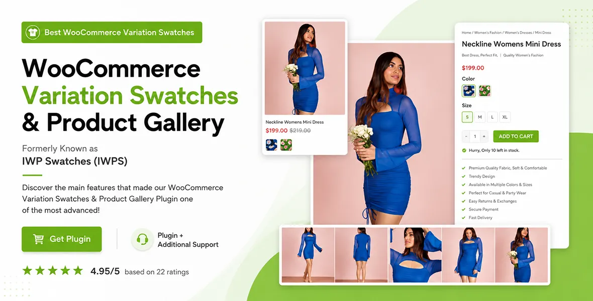 WooCommerce Variation Swatches & Product Gallery