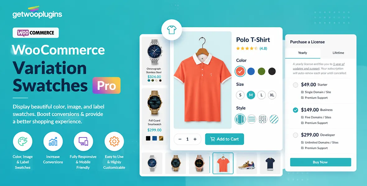 WooCommerce Variation Swatches Pro