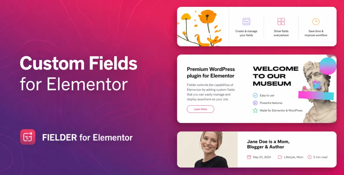 WordPress Custom Fields for Elementor