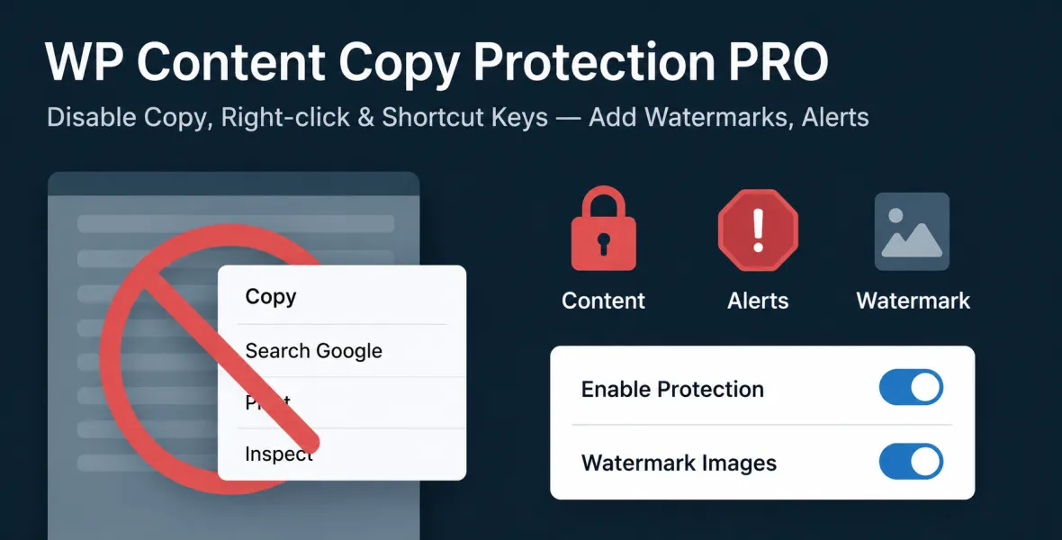 WP Content Copy Protection (Pro)
