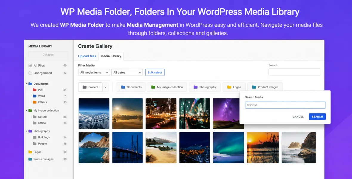 WP Media Folder Pro