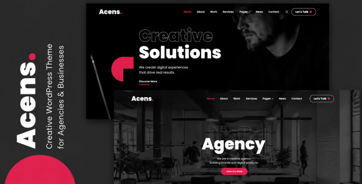 Acens Creative Agencies WordPress Theme