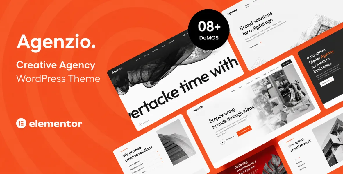 Agenzio Creative Agency & Portfolio Theme