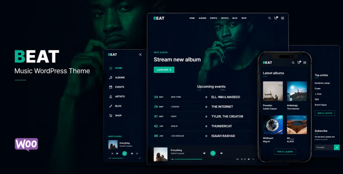 Beat WordPress Theme