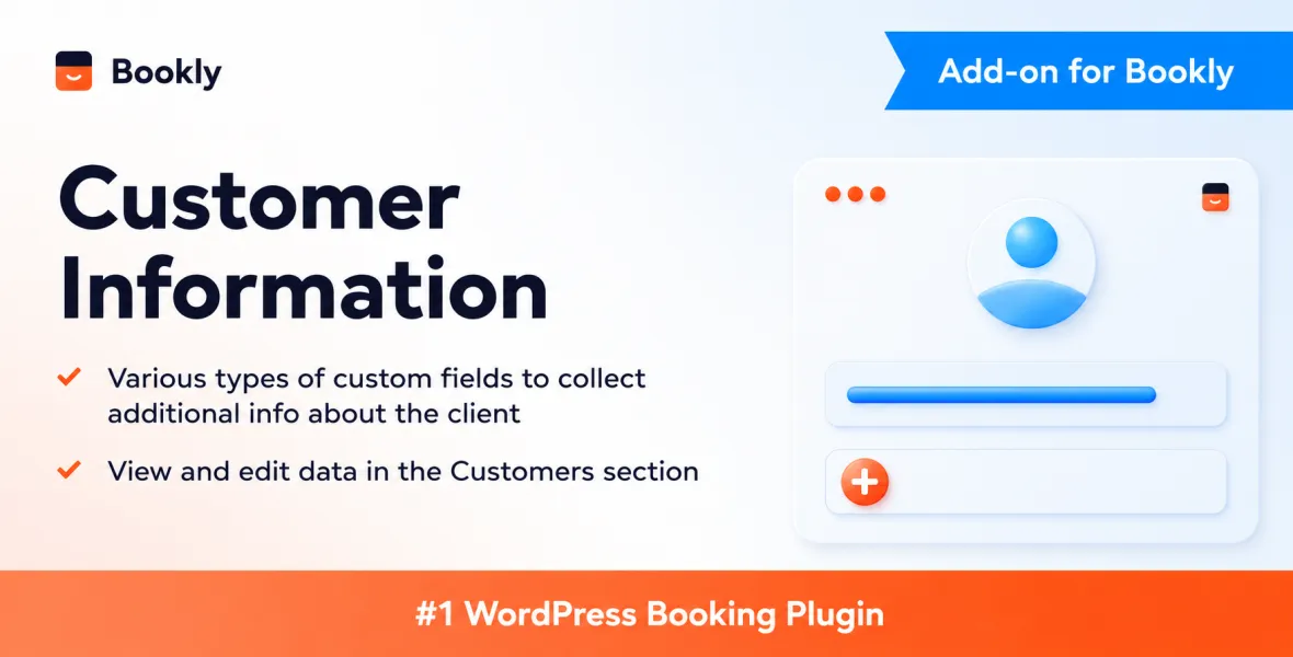 Bookly Customer Information