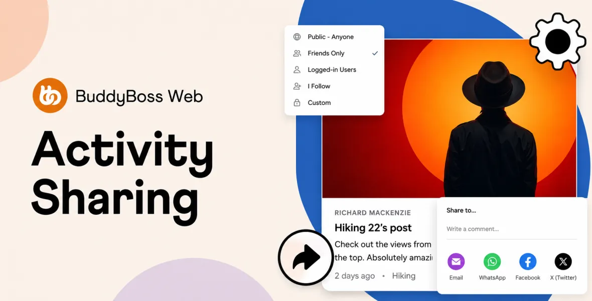 BuddyBoss Sharing
