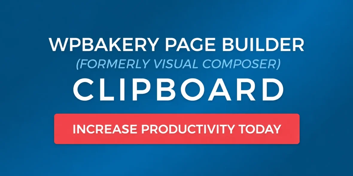 WPBakery Page Builder Clipboard