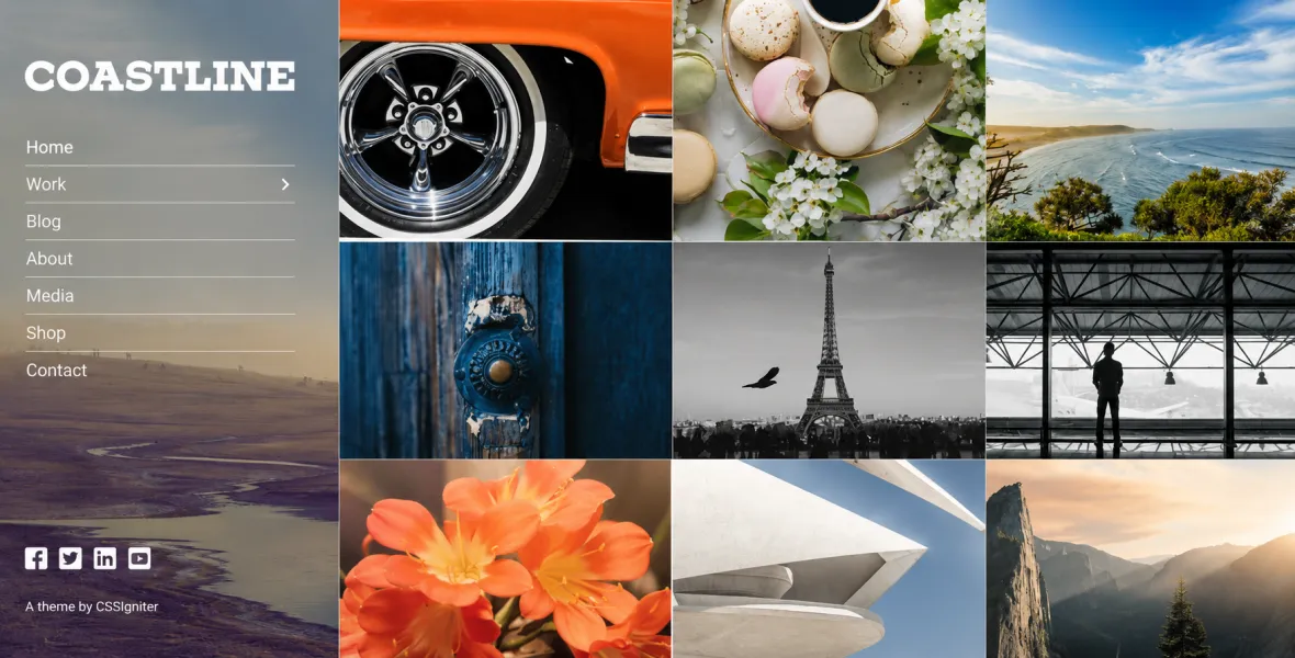 Coastline WordPress Theme