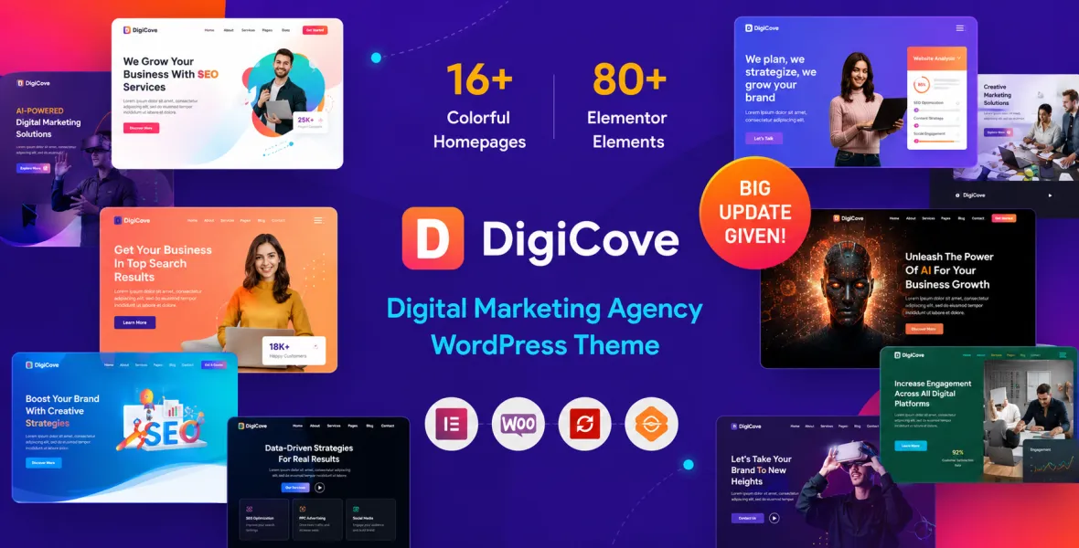 Digicove Digital Marketing Agency Theme