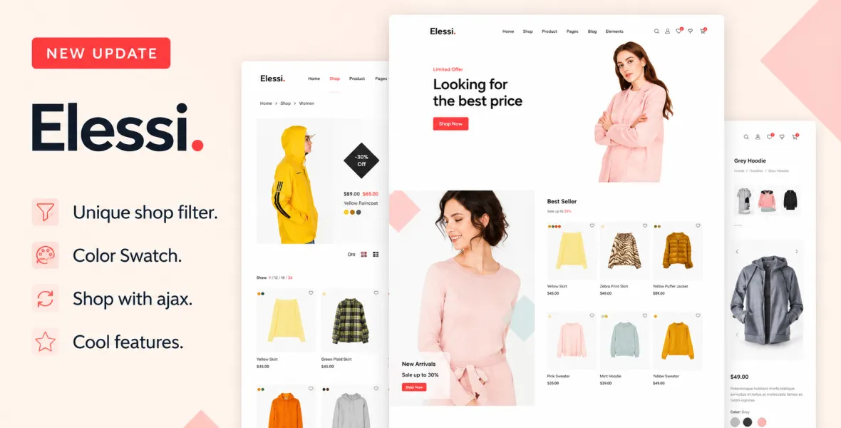 Elessi WooCommerce WordPress Theme