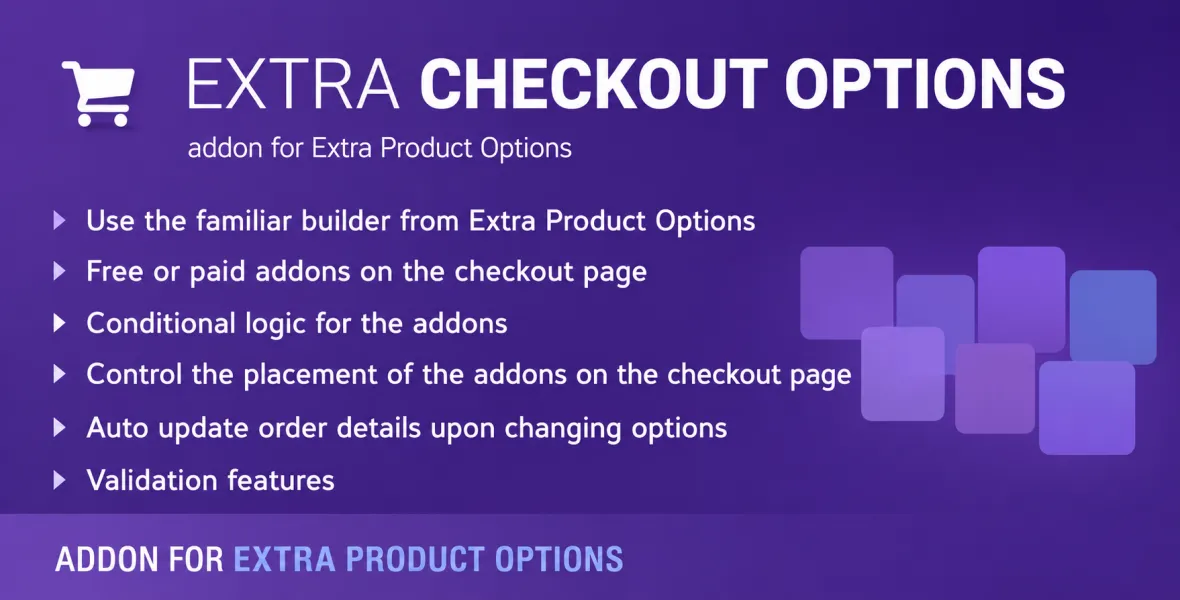 Extra Checkout Options Extra Product Options