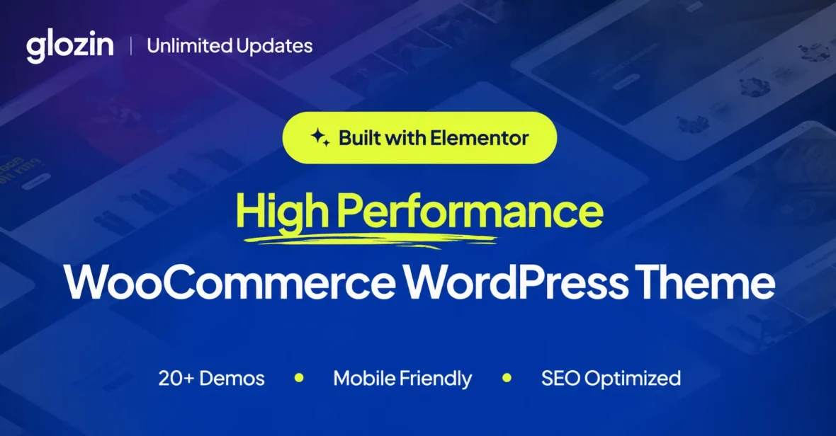 Glozin Multipurpose WooCommerce WordPress Theme