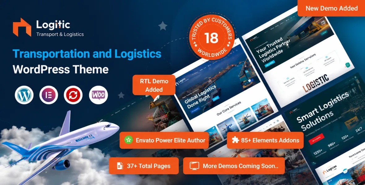 Logitic Transportation & Logistics Theme