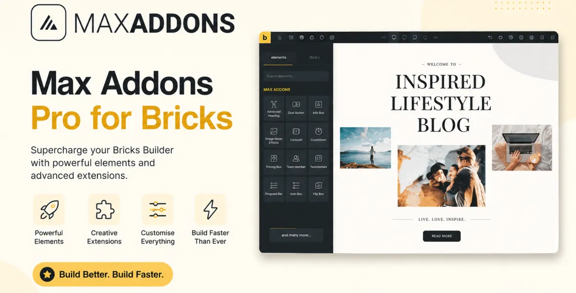Max Addons Pro for Bricks
