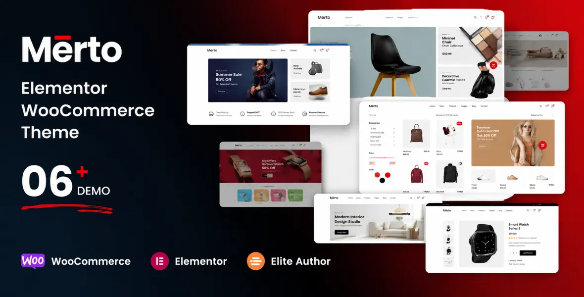 Merto Multipurpose WooCommerce Theme