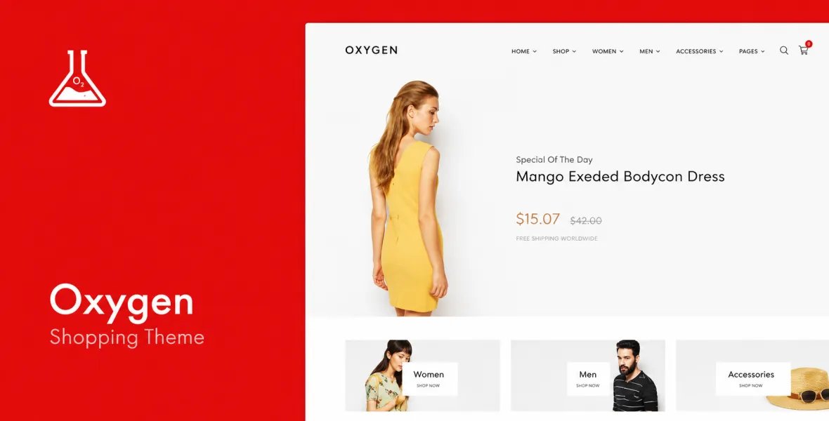 Oxygen WooCommerce WordPress Theme